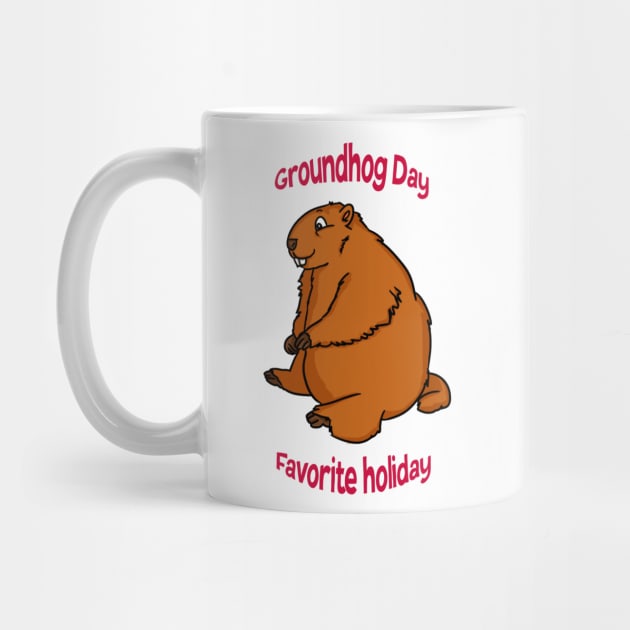 Funny Groundhog Day Shirt by AbromsonStore